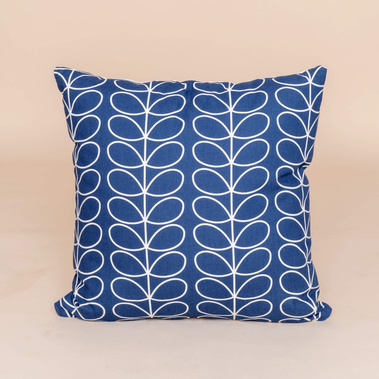 Orla Kiely Linear Stem 20x20" Cushion Covers in Whale (navy blue)