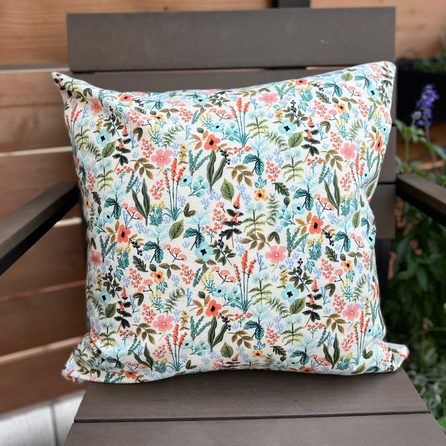 Amalfi Herb Garden Natural Cushion Cover